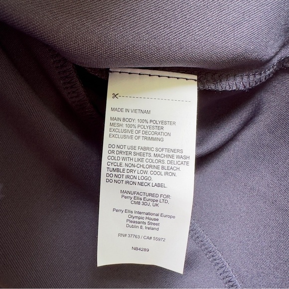 Callaway | NWT Size Large Blue Sea Star Abstract Gradient Print Block Golf Polo - Picture 7 of 14